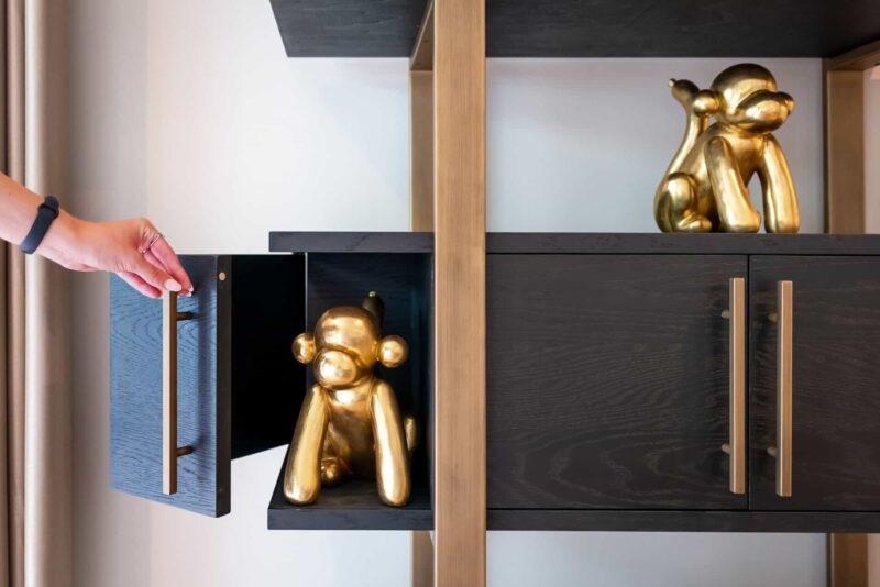 Wandkast Cambon dark coffee