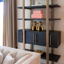 Wandkast Cambon dark coffee