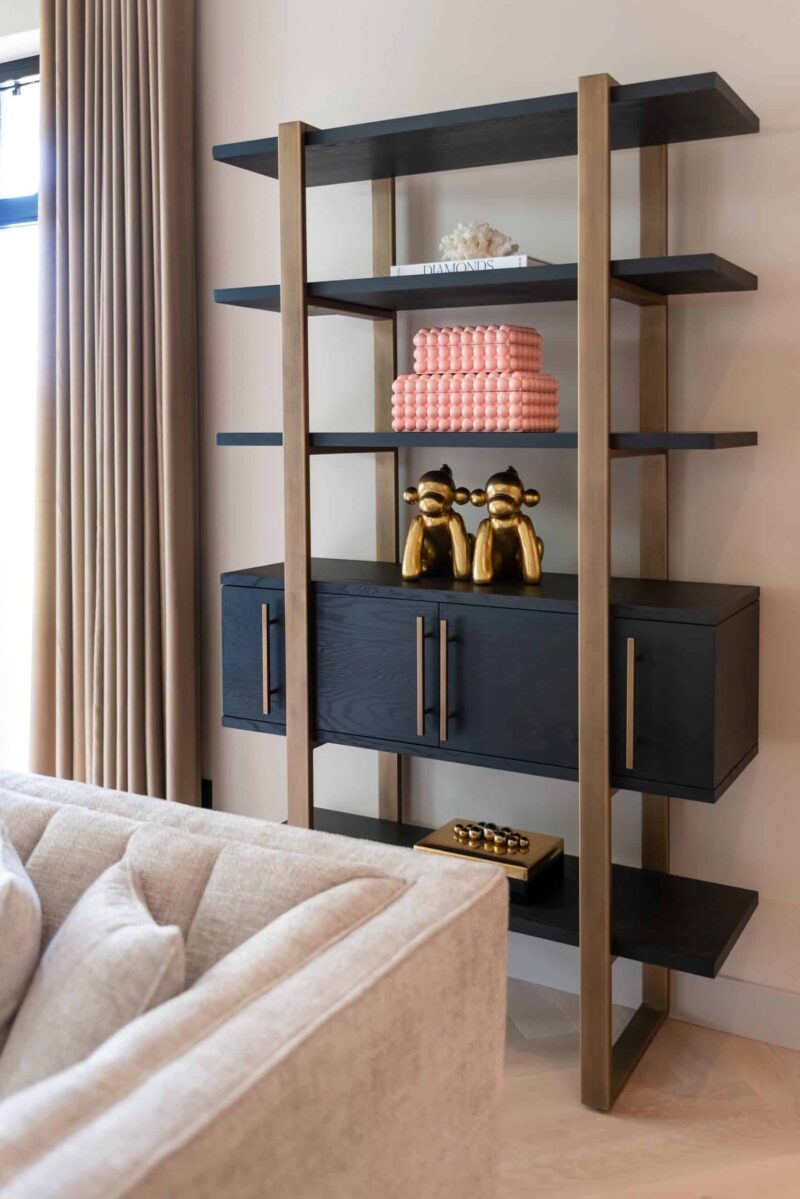 Wandkast Cambon dark coffee