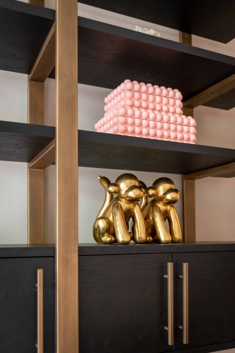 Wandkast Cambon dark coffee