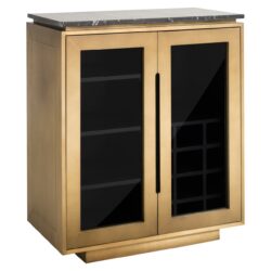 Dressoir Finsbury black/gold