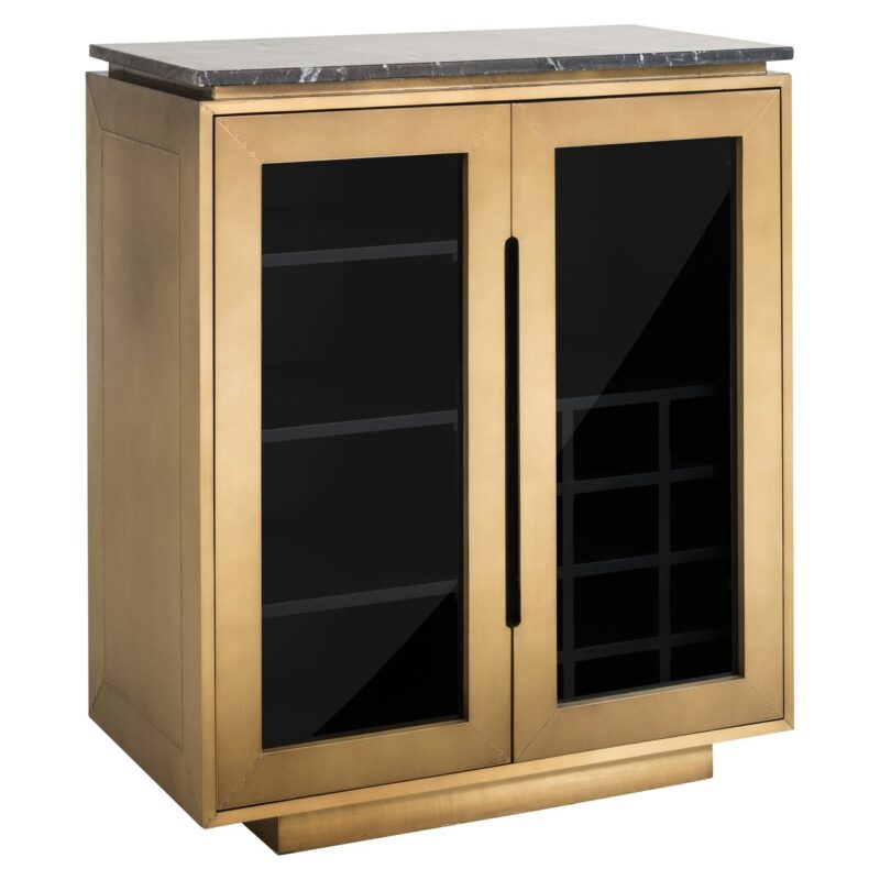 Dressoir Finsbury black/gold
