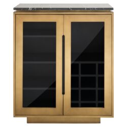 Dressoir Finsbury black/gold