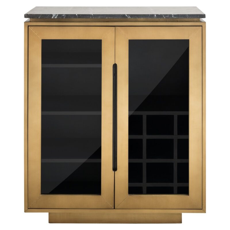Dressoir Finsbury black/gold