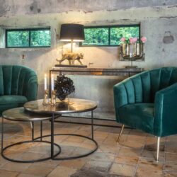 Salontafel Asher champagne gold (Set of 2)