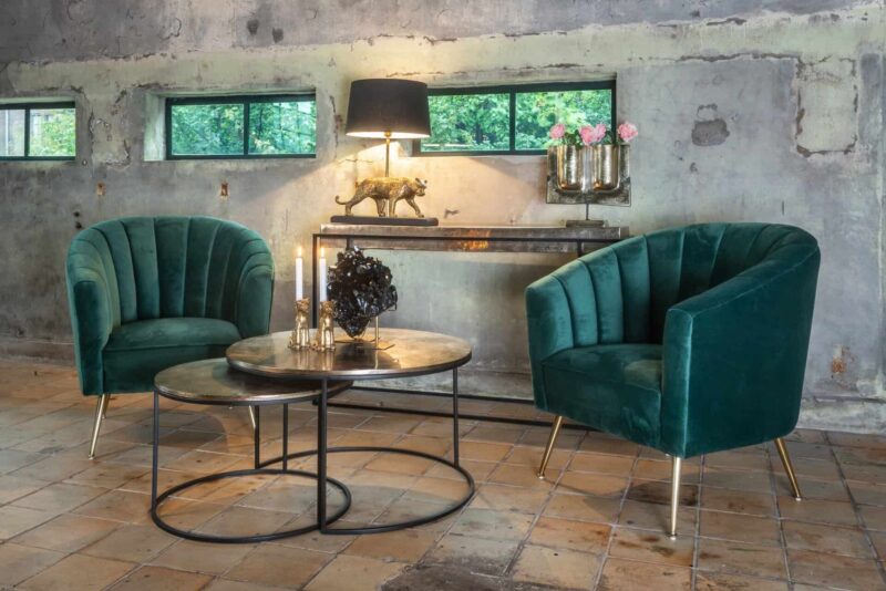 Salontafel Asher champagne gold (Set of 2)