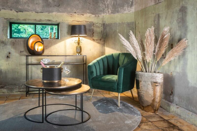 Salontafel Asher champagne gold (Set of 2)