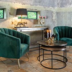 Salontafel Asher champagne gold (Set of 2)