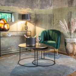 Salontafel Asher champagne gold (Set of 2)