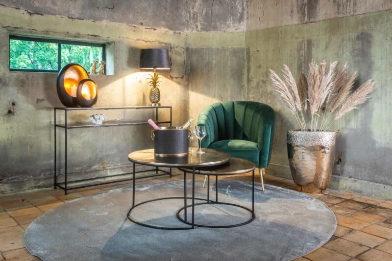 Salontafel Asher champagne gold (Set of 2)