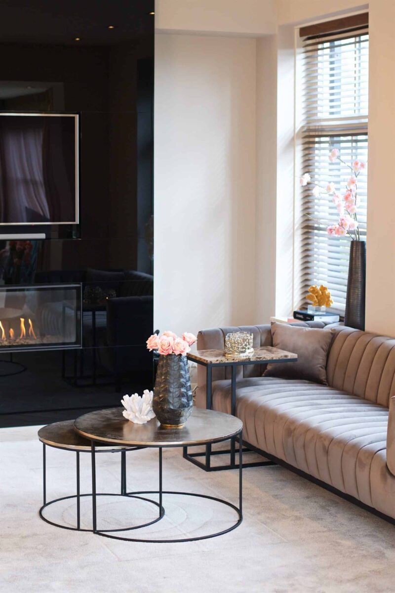 Salontafel Asher champagne gold (Set of 2)