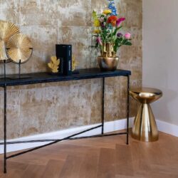 Bijzettafel Arlo gold