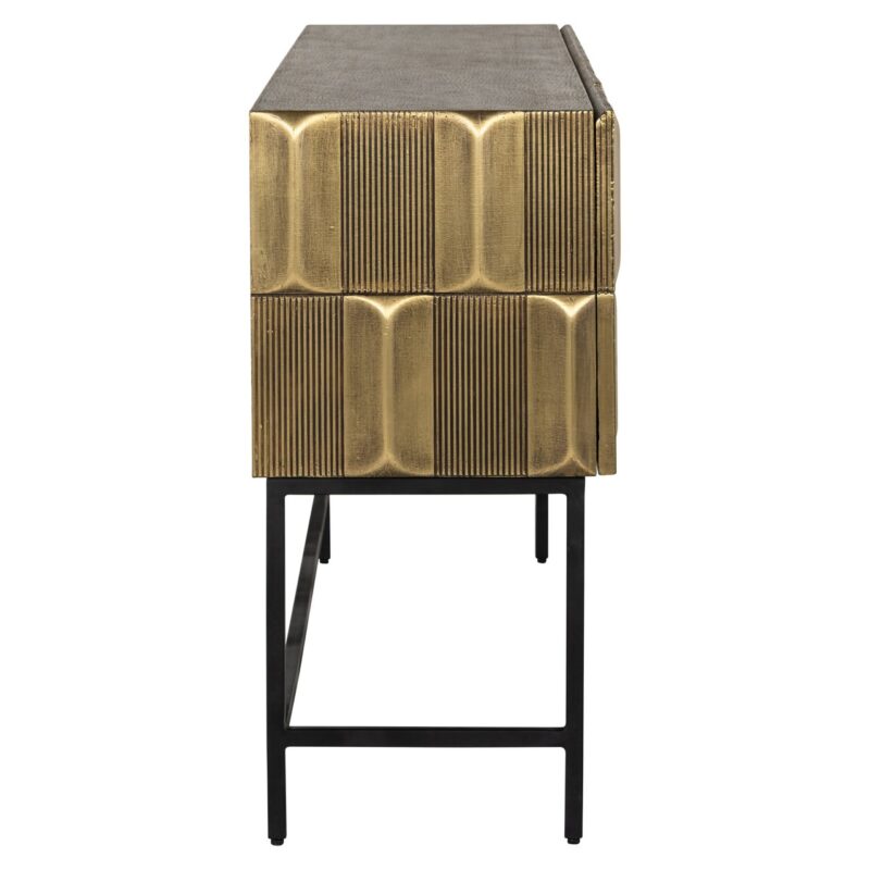 Dressoir Jaxx black/gold