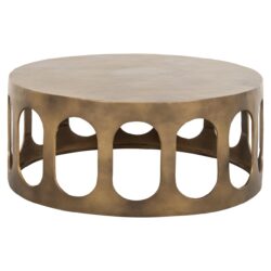 Salontafel Du Pont brushed gold