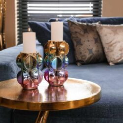 Bijzettafel Dolphin gold