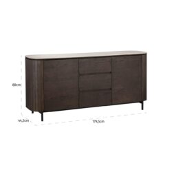 Dressoir Ritz brown