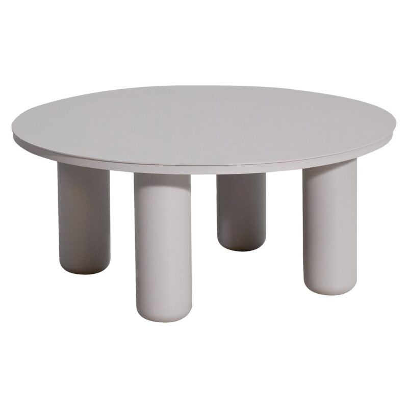 Buiten salontafel Quinn light beige  86Ø