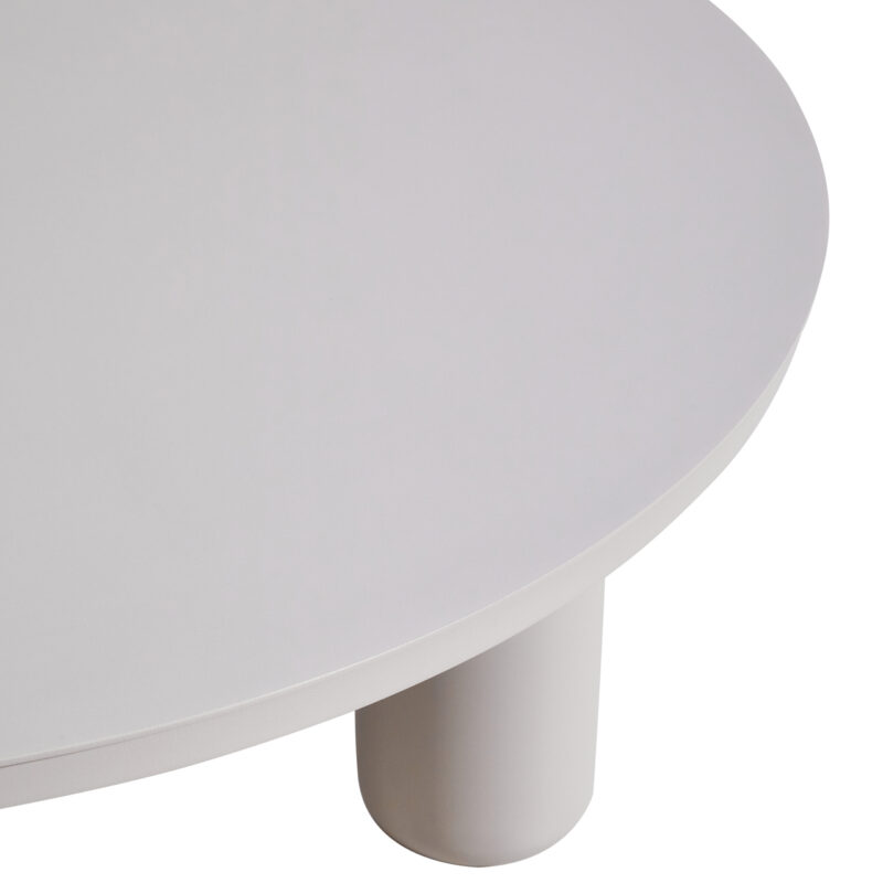 Buiten salontafel Quinn light beige  86Ø