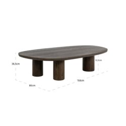 Salontafel Ellington brown