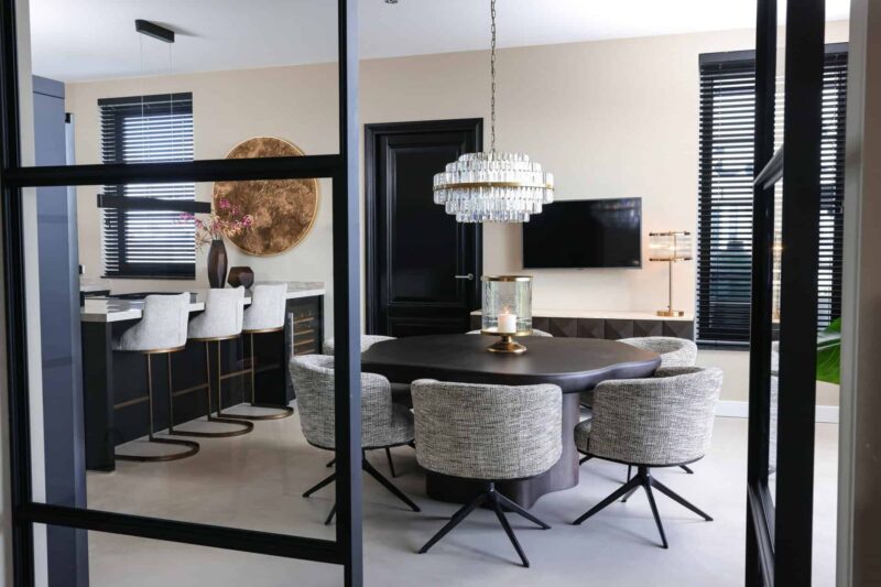 Tafellamp Loiza brushed gold