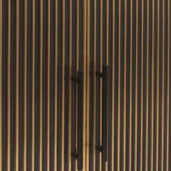 Opbergkast Les Arcs brushed gold