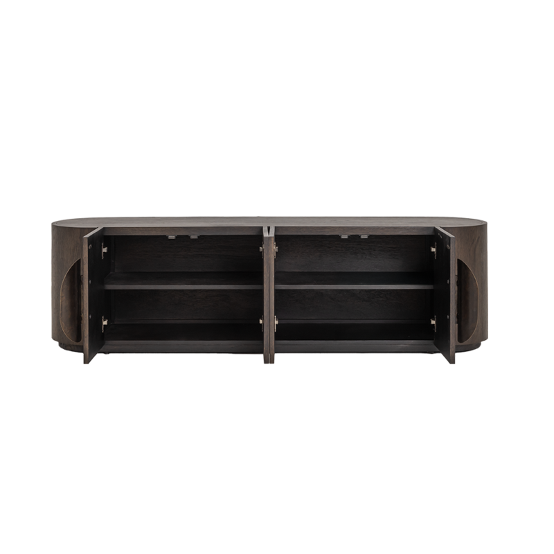 Allure TV-meubel donkerbruin 180 cm