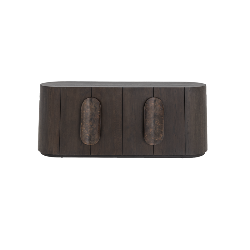 Allure Dressoir donkerbruin 180 cm