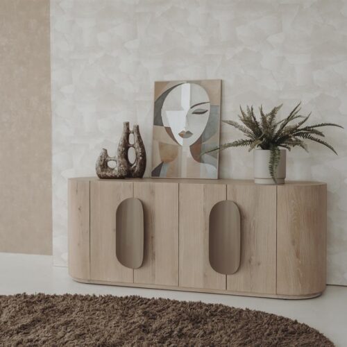 Allure Dressoir white wash 180 cm