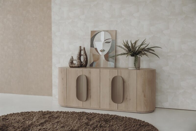 Allure Dressoir white wash 180 cm