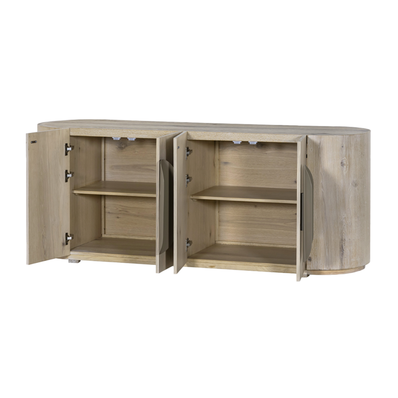 Allure dressoir wit was 180 cm in een interieur