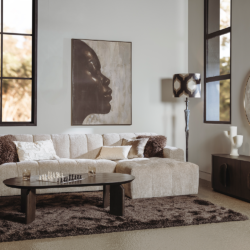 Allure Salontafel donkerbruin 140 cm