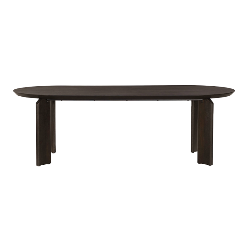 Allure Eetkamertafel donkerbruin 240 cm