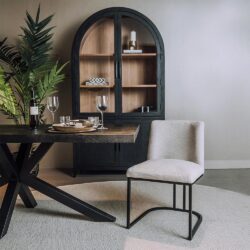 Archi Stoel - fabric Eden 3 cream