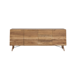 Aura dressoir in interieur, naturele kleur, landelijk modern stijl, 210 cm breed