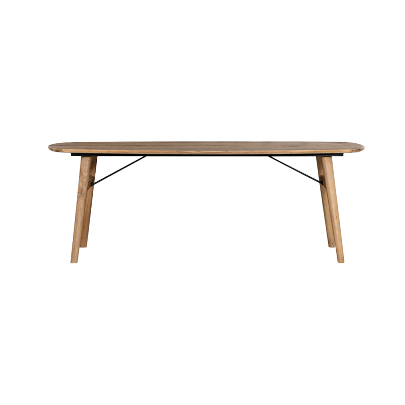 Aura Eetkamertafel naturel deens ovaal 180 cm