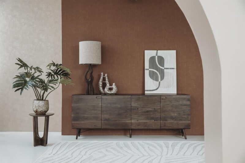 Aura Dressoir espresso 210 cm