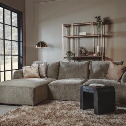 Canterbury 2 5-AR + Chaise L - Mona 120 Taupe
