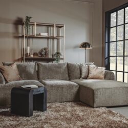 Canterbury 2 5-AL + Chaise R - Mona 120 Taupe