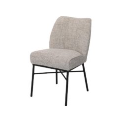 Detail Barzio eetkamerstoel Oasis 91 Bisque frame en zitting