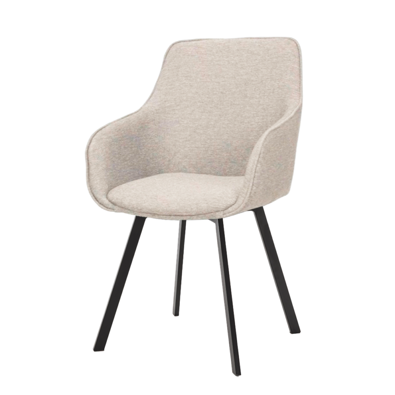 Borgo Armstoel - Bjorn 24 beige (draaibaar)