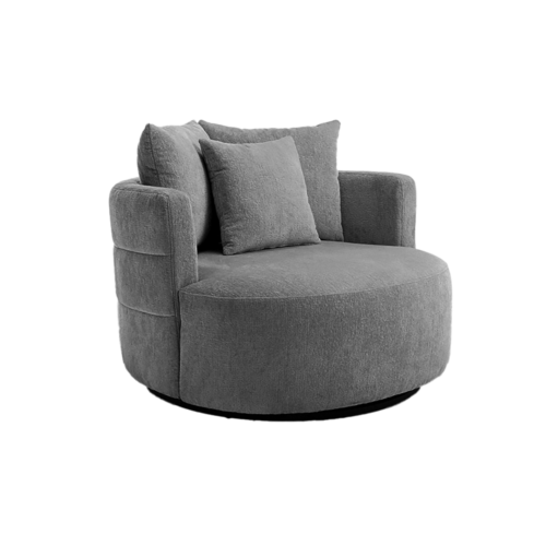Detail: Bolza Trenza 9 Armchair in Stone Gray