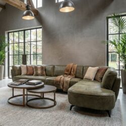 Hoekbank Sonate leder