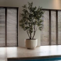 Luxe Zijden Olijfboom 260cm | Inclusief Pot