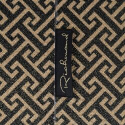 Lampenkap Geo black rectangular