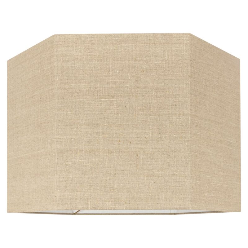 Lampenkap Sally sand hexagonal XL