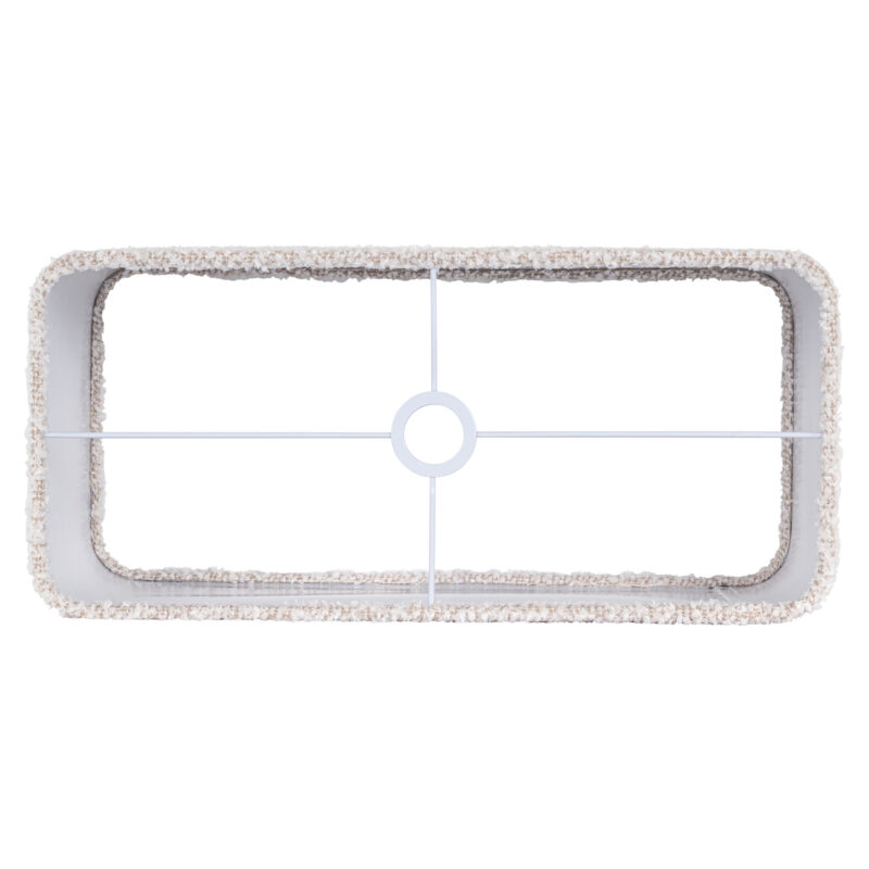 Lampenkap Marly lovely cream rectangle large