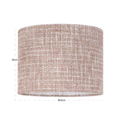 Lampenkap Live trendy rose 40Ø