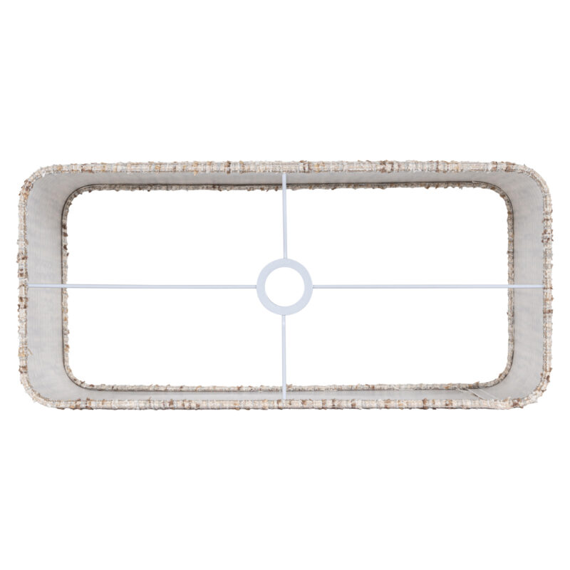 Lampenkap Filou cream coco rectangle large