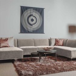 Leeds Chaise L - 2 5 - Ottoman R - City 120 Beige