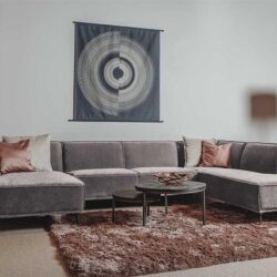 Leeds Chaise L - 2 5 - Ottoman R - City 453 Moss Grey